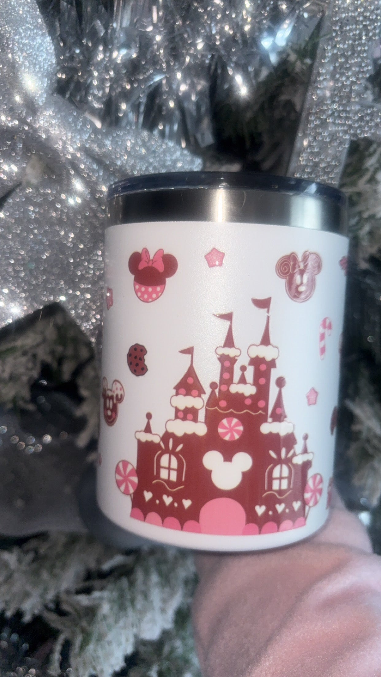 White thermal mugs with any wrap