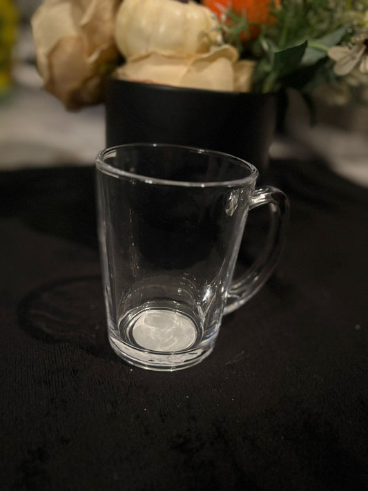 Glass mug